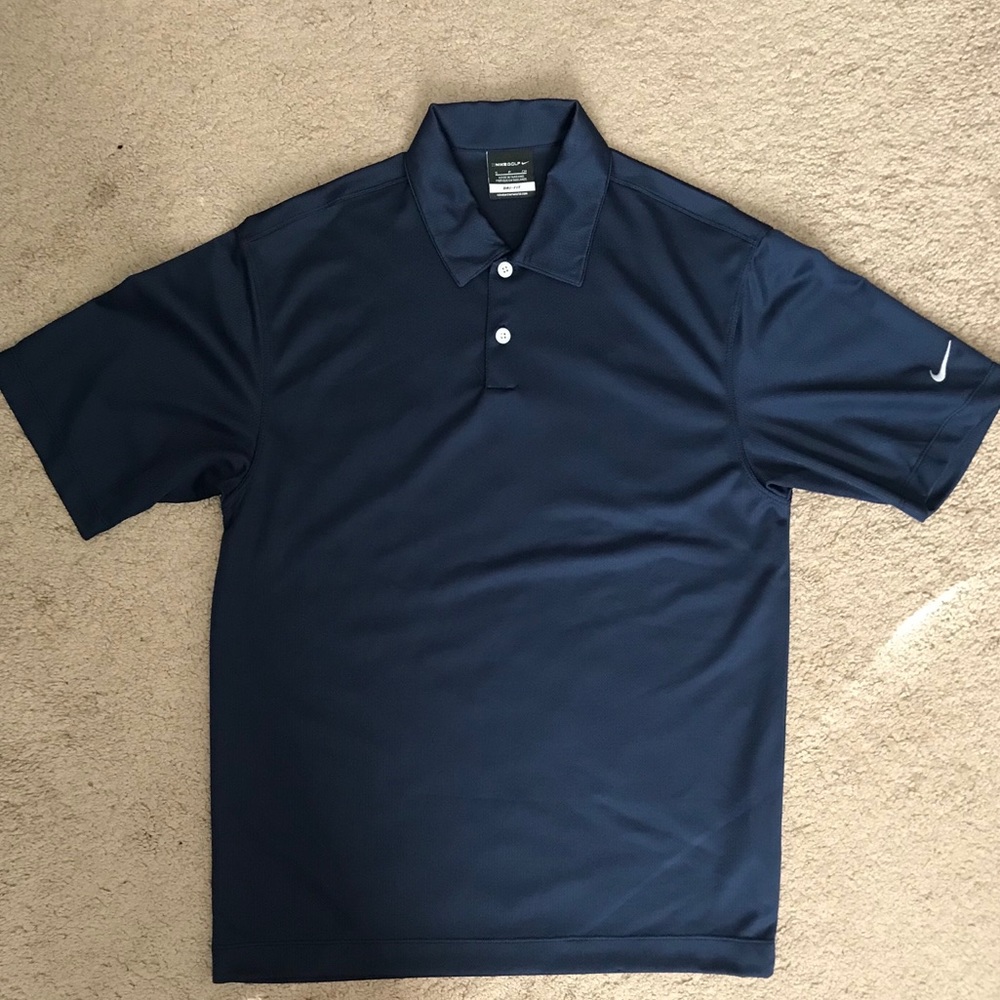 Nike Navy Dri-Fit Polo